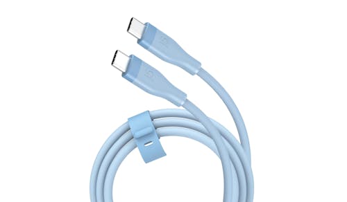 J5 Create JUCX17C USB-C 60W Liquid Silicone Fast Charging Cable - Blue