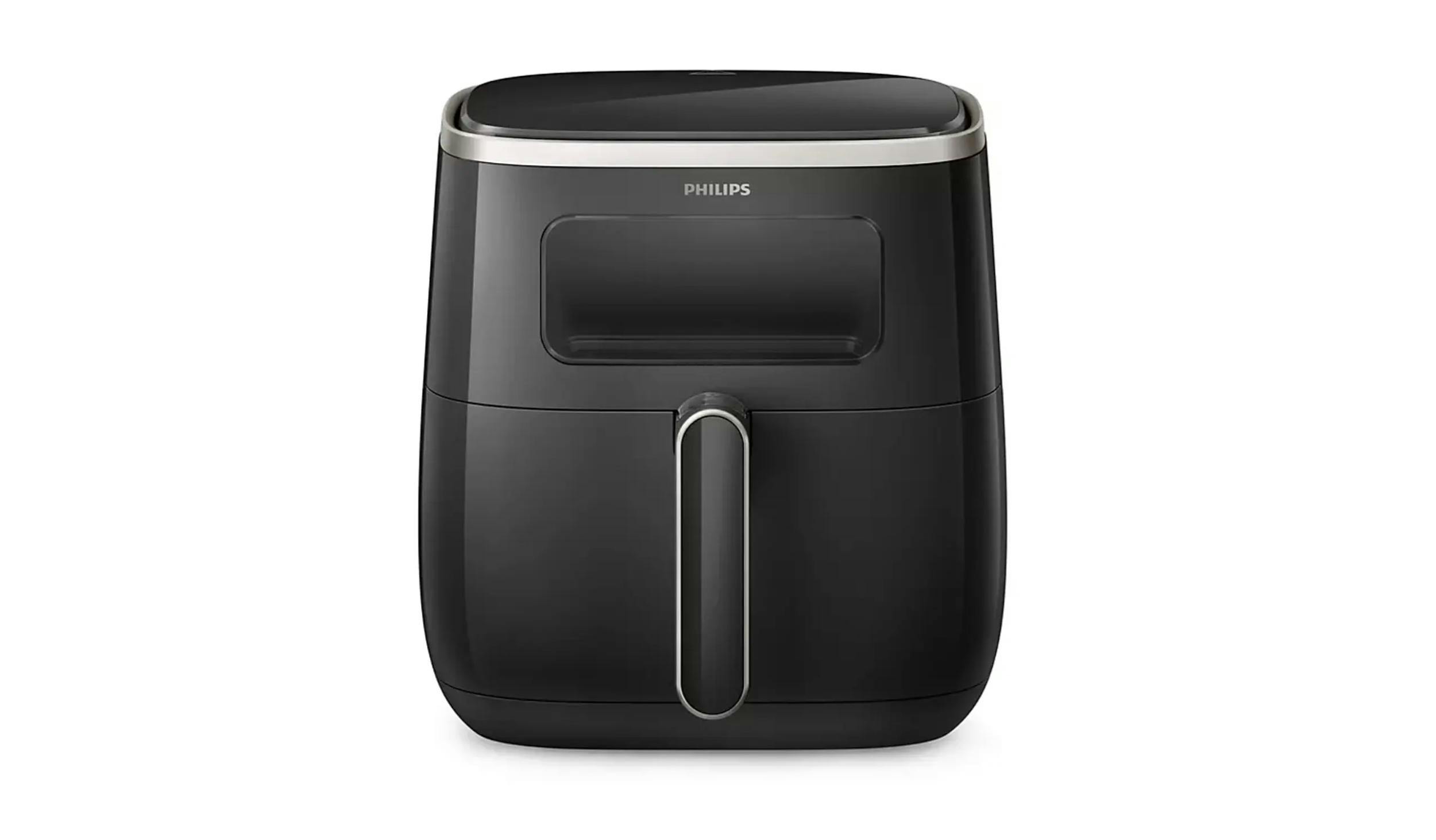 Philips Airfryer 5.6L with Digital Window and Rapid Air Technology - Black  (HD9257/80)
