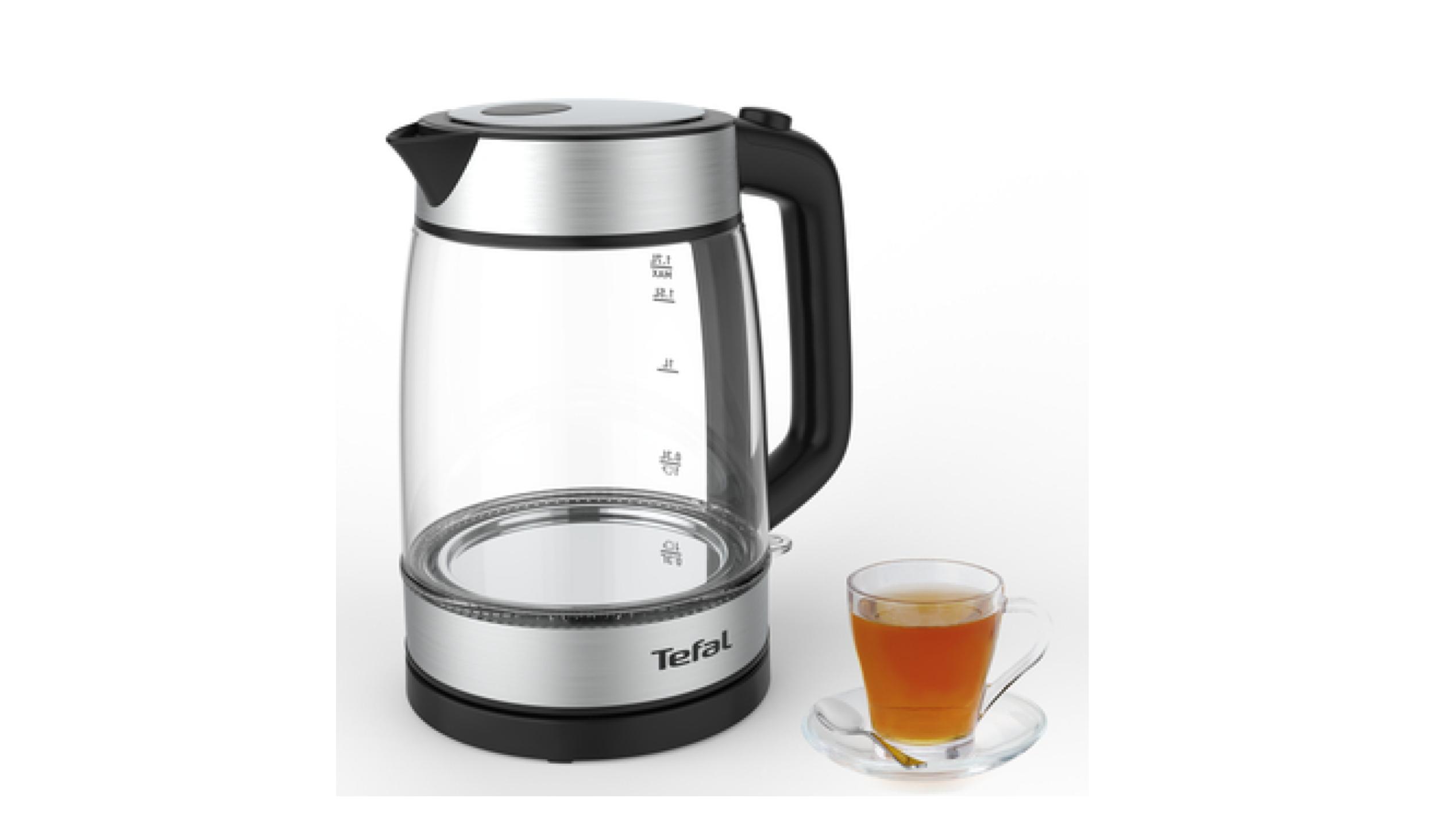 Tefal KI700 1.7L Glass Kettle Harvey Norman Malaysia