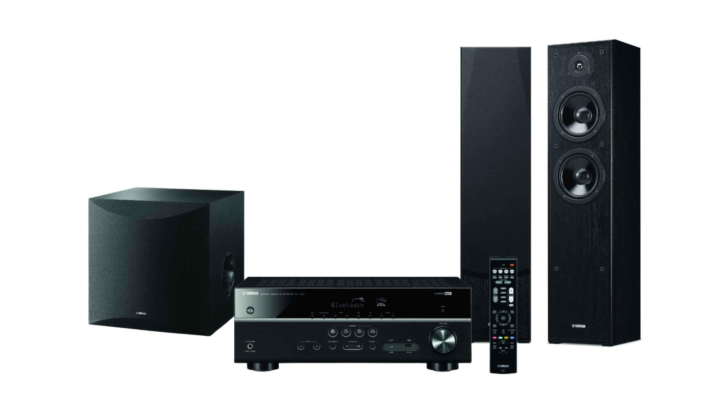 Av receiver 5.1 speaker hot sale package