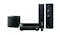 Yamaha RX-V385 AV Receiver with SPKF51BK Speaker Package - Black