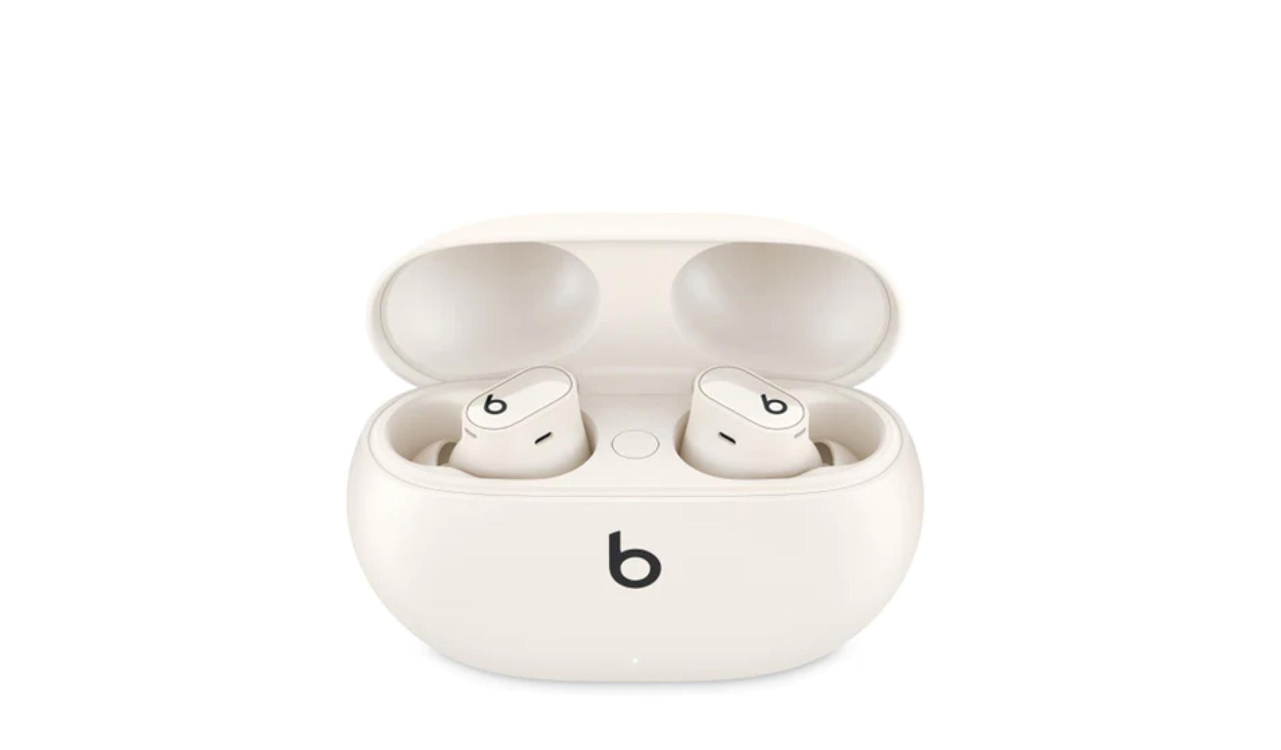 Apple Beats Studio Buds True Wireless Noise Cancelling Earphones Ivory (MQLJ3ZP/A) Harvey
