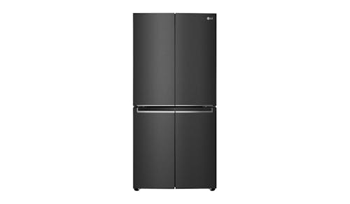 LG 530L French Door Refrigerator with Smart Inverter Compressor - Matte Black (GC-B22FTQVB)