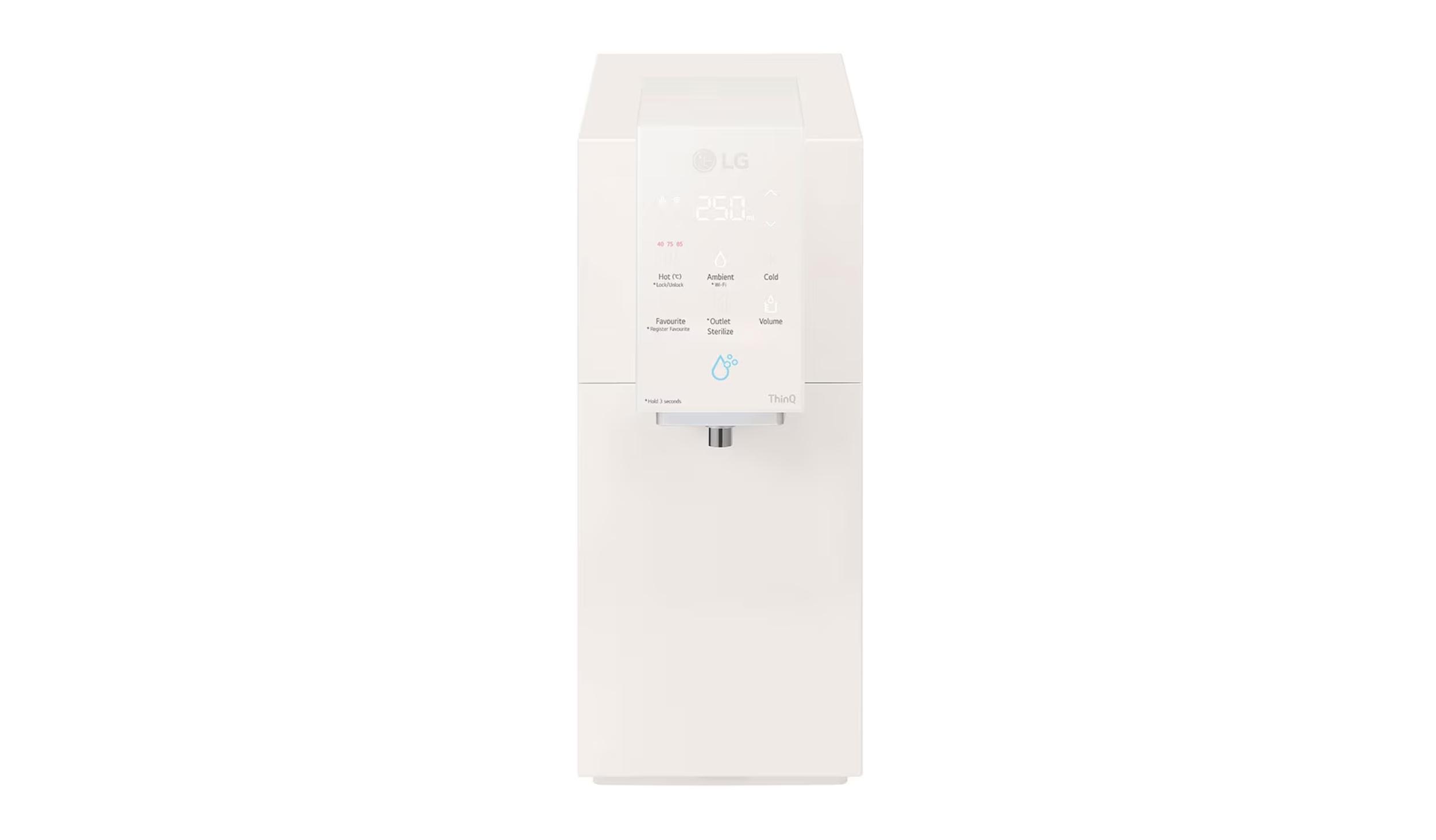 LG PuriCare Objet Collection Water Purifier - Calming Beige (WD518AN.ABGRLML)