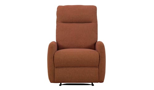 SAM Fabric Power Recliner Chair - Brown