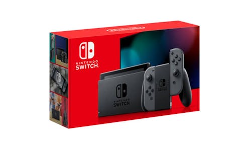 Nintendo Switch with Gray Joy-Con (NTD-HAD-S-KAAAH-MYS)