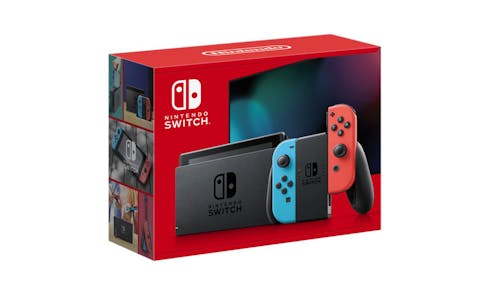 Nintendo Switch with Neon Blue + Neon Red Joy-Con (NTD-HAD-S-KABAH-MYS)