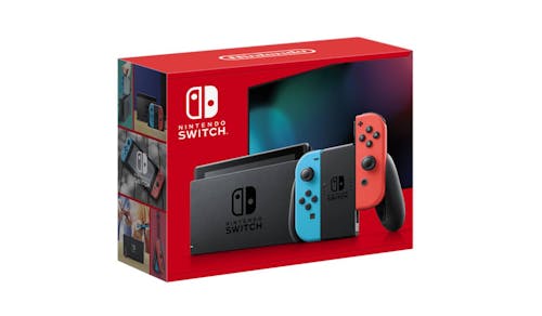 Nintendo Switch with Neon Blue + Neon Red Joy-Con (NTD-HAD-S-KABAH-MYS)