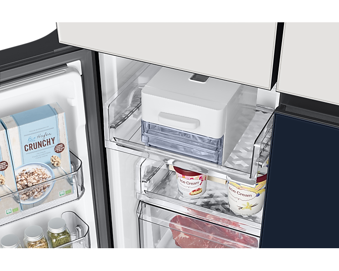 Samsung 667L 4Door Refrigerator with Bespoke Design Clean White