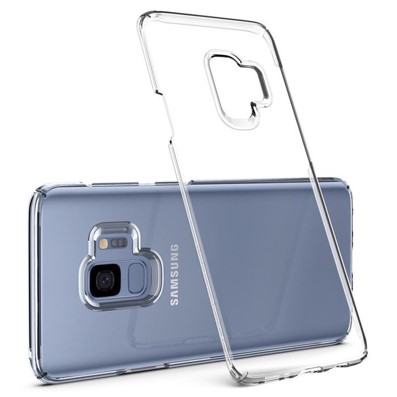 Spigen Thin Fit Case for Galaxy S9 - Crystal Clear-01