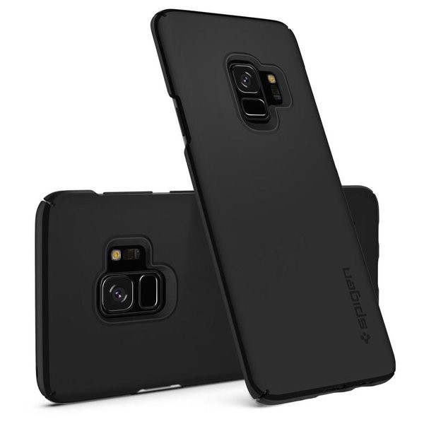Spigen Thin Fit Case for Galaxy S9 - Black-05