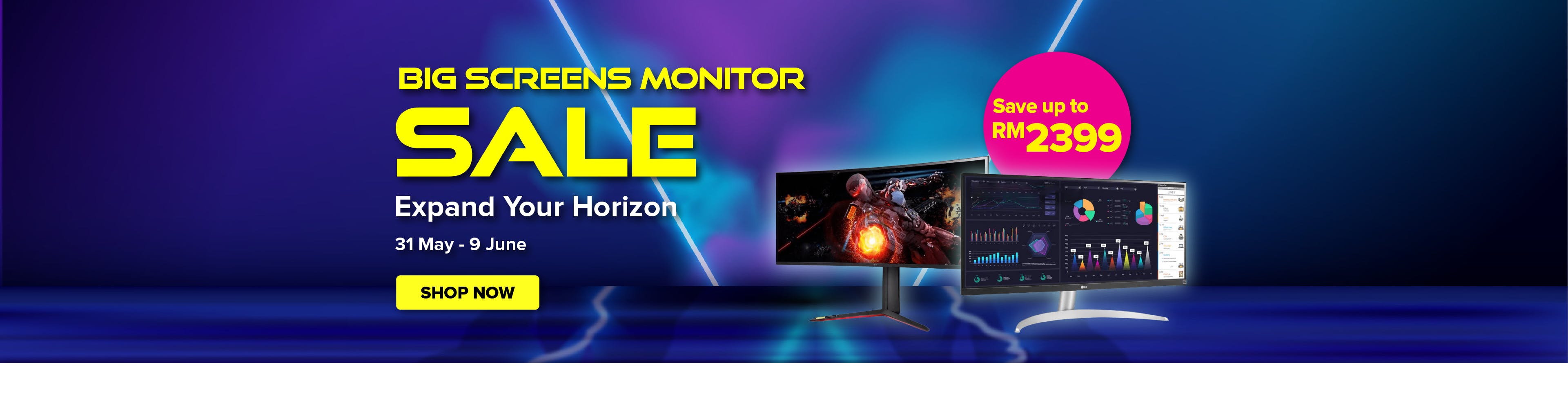 Big Screens Monitor Sale