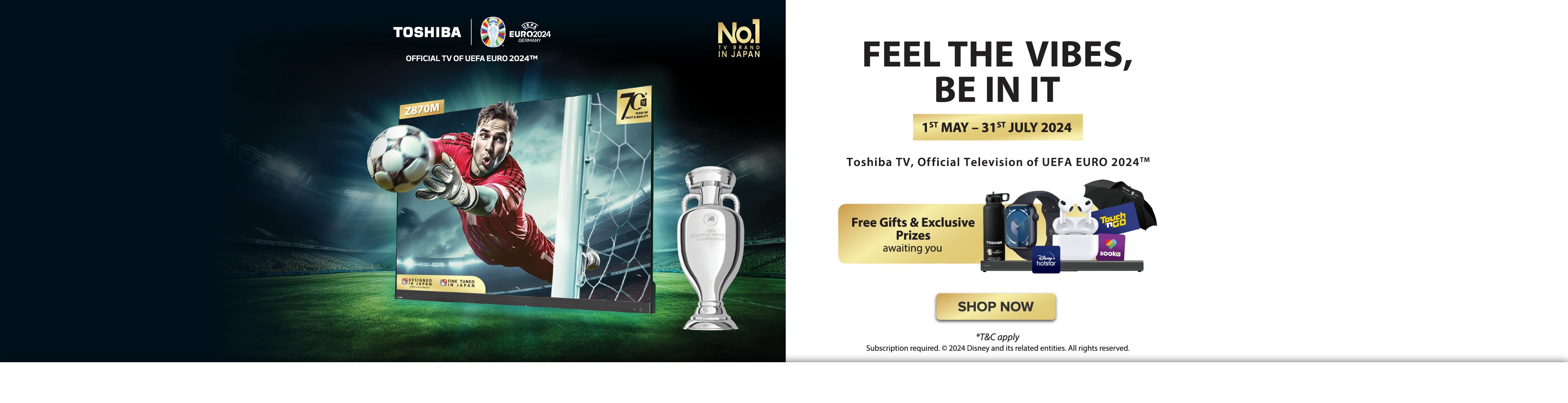 Toshiba Euro Cup Promotion