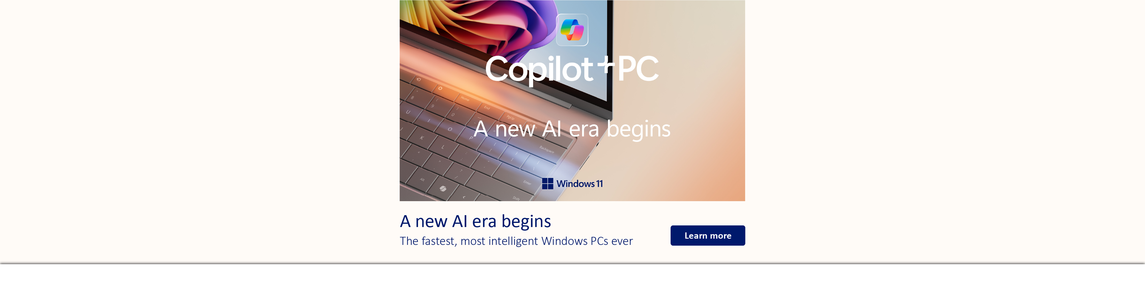 Microsoft Copilot+ PC at Harvey Norman