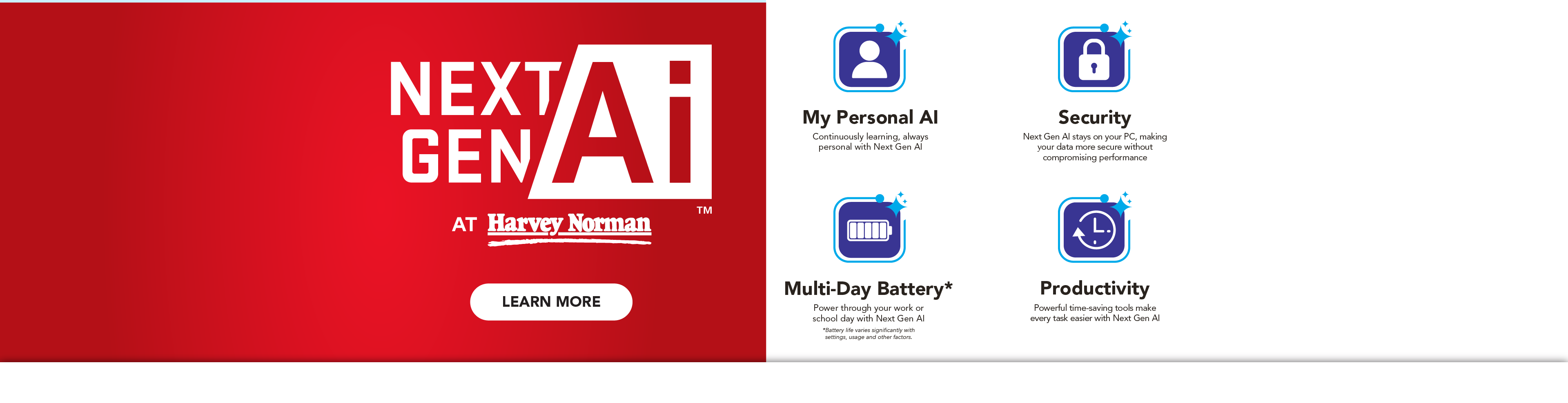 Harvey Norman Next Gen AI PCs