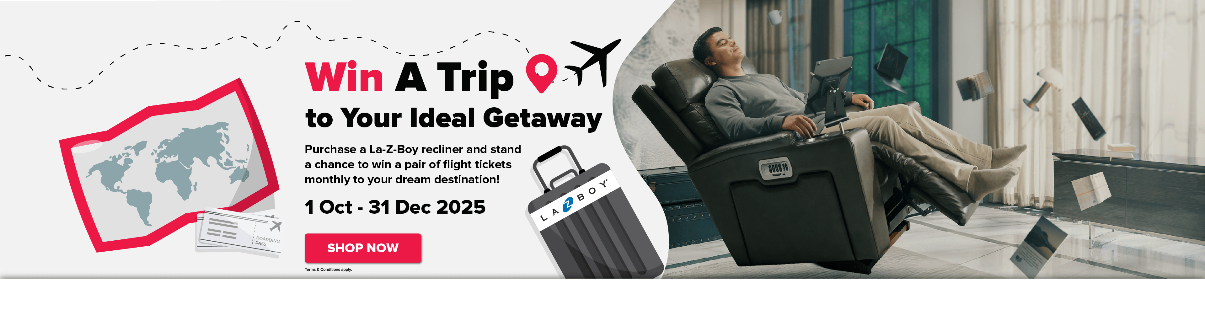 La-Z-Boy Win A Trip To Your Ideal Gateway