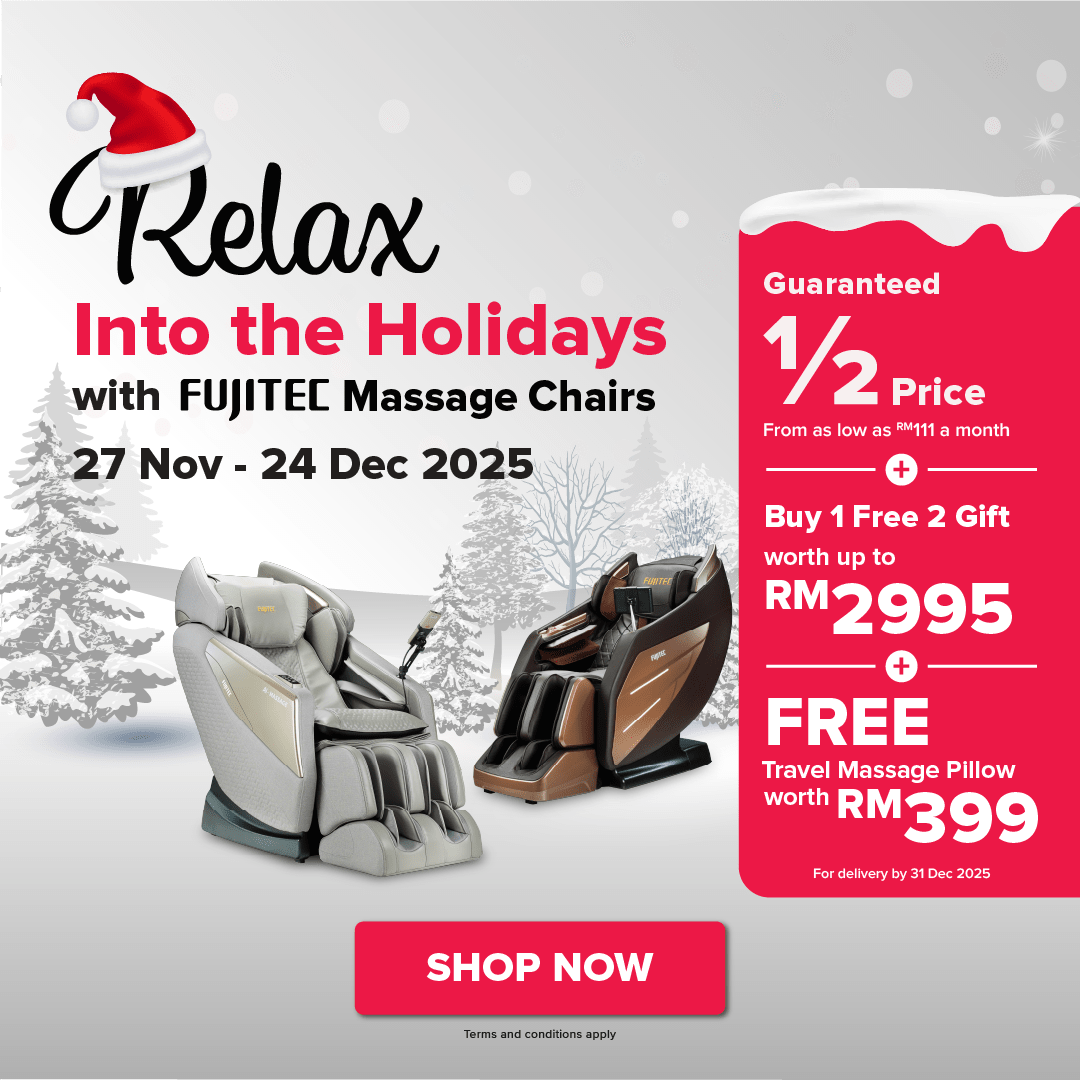 Fujitec - Massage Chair RELAX Into the Holiday (27 Nov - 24 Dec 2025) - Homepage Mobile