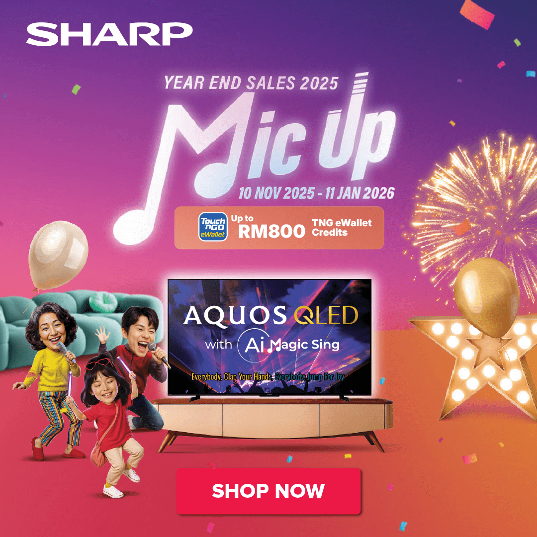 Sharp Year End Sales 2025 Mic Up