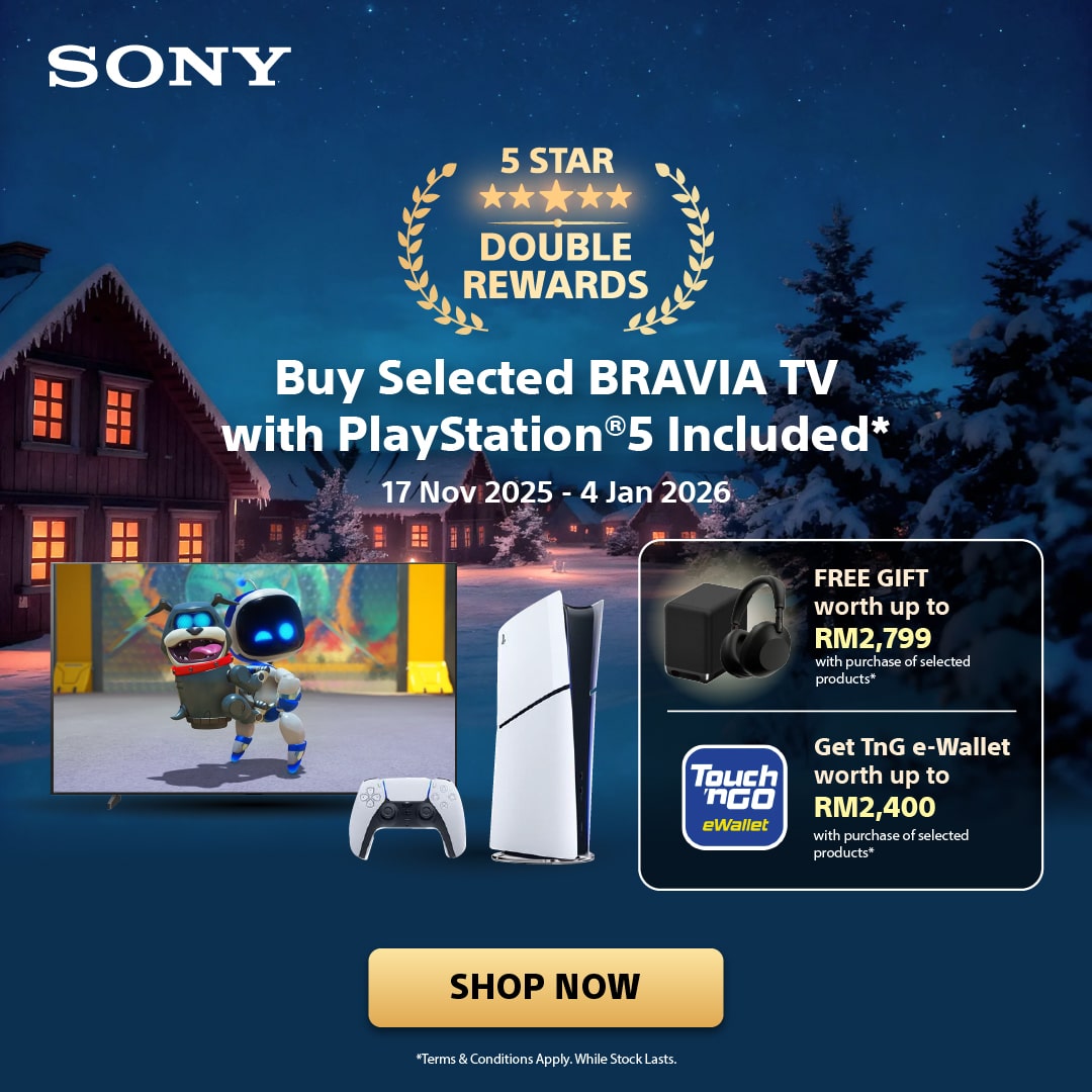 Sony TV 5 Star Double Rewards
