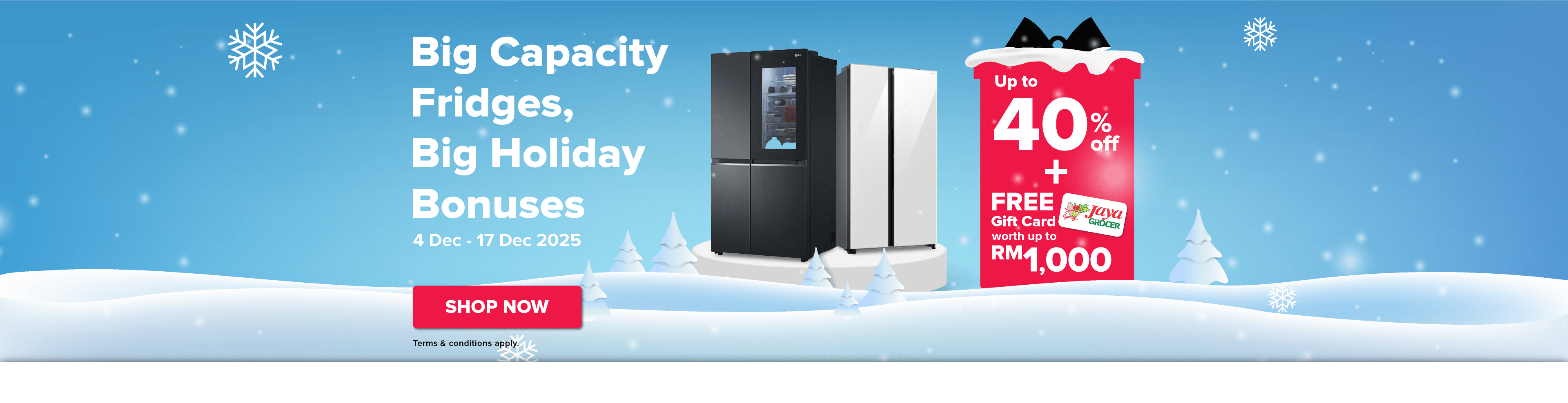 Big Capacity Fridges, Big Holiday Bonuses