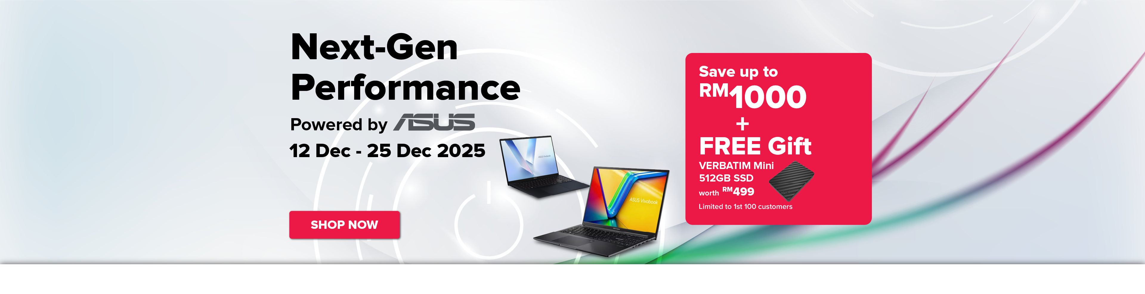 Next Gen performance powered by Asus