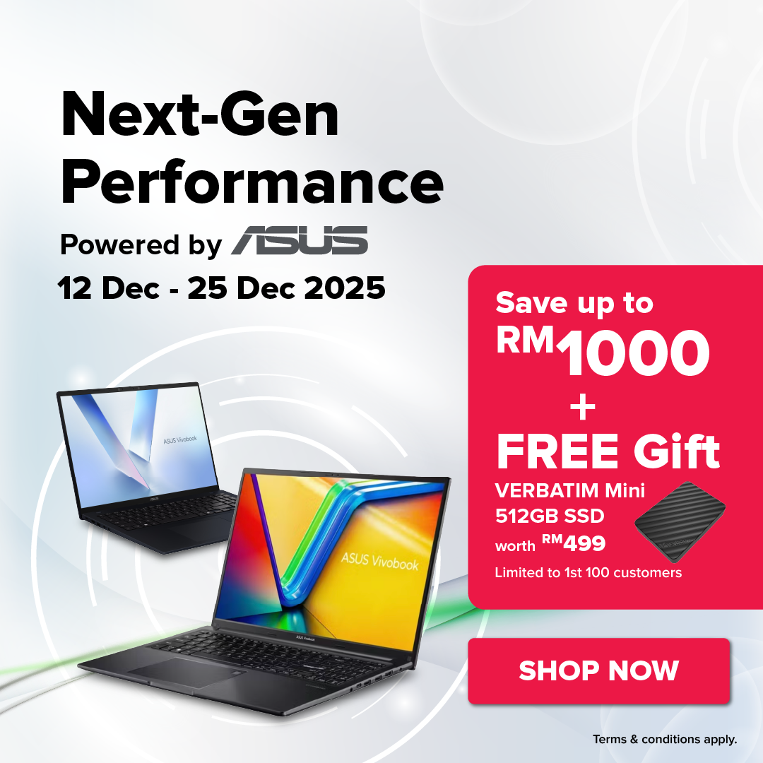 Next Gen performance powered by Asus