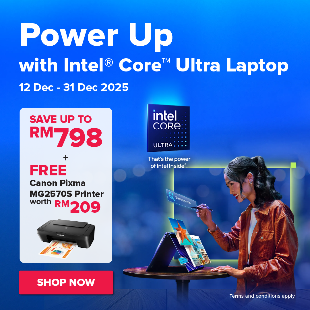 Power Up with Intel Core Ultra Laptop