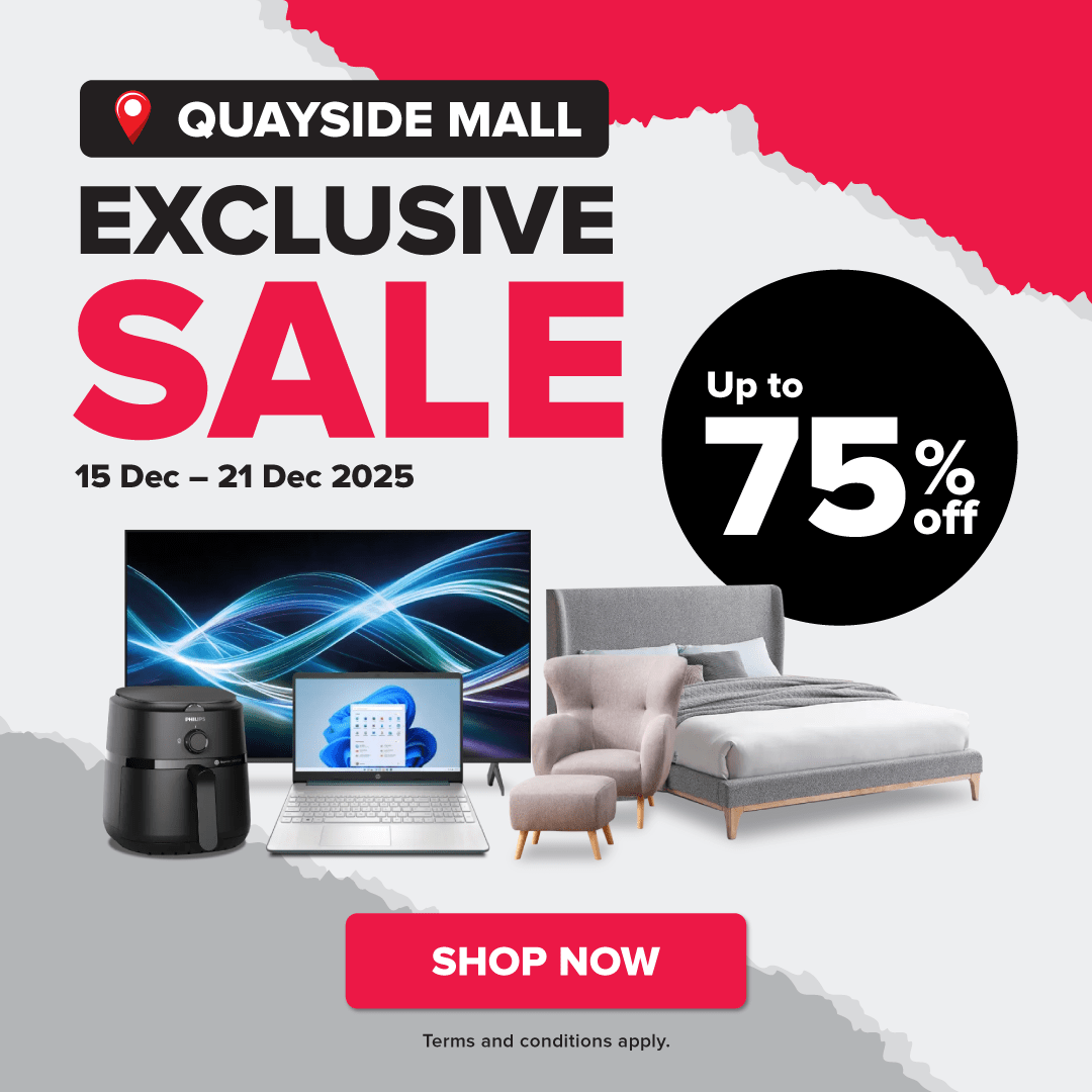 Quayside Mall Exclusive Sale (15 Dec - 21 Dec 2025)