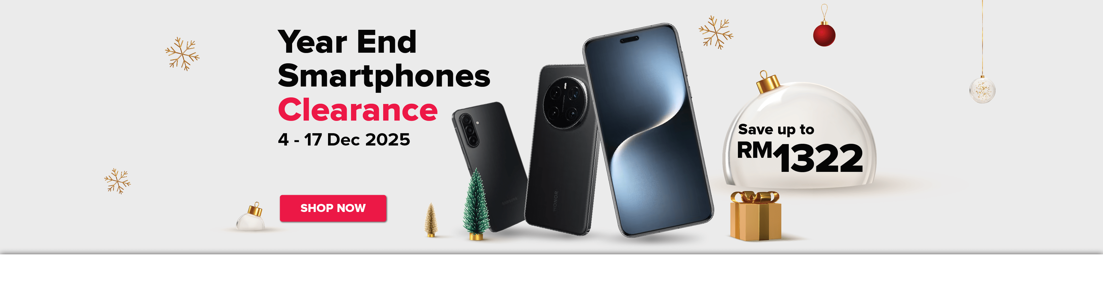 Year End Smartphones Clearance