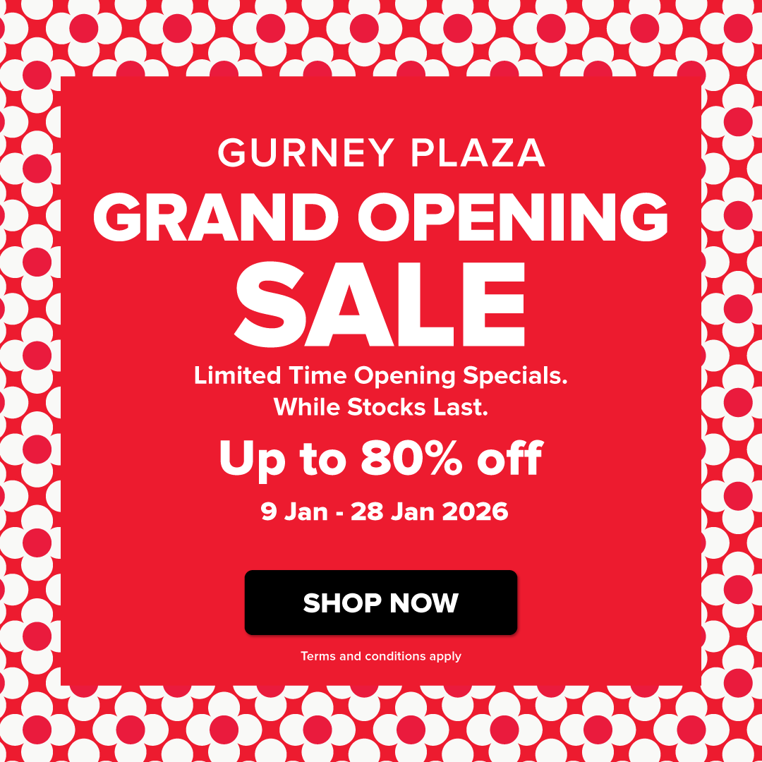 Gurney Plaza Store Grand Opening Sale (9 Jan - 28 Jan 2026) - Homepage Mobile