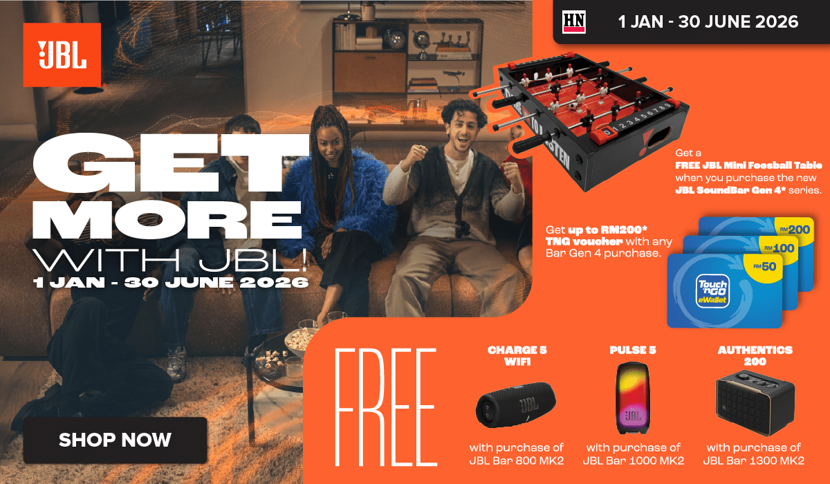 Get More With JBL (1 Jan - 30 Jun 2026) - Promo Banner
