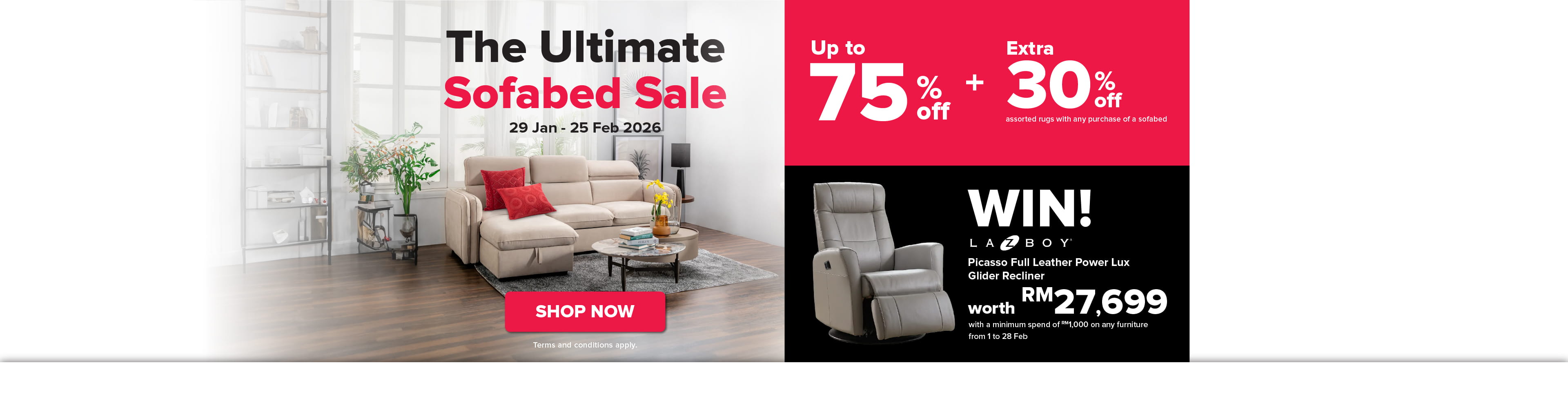 The Ultimate Sofabed Sale