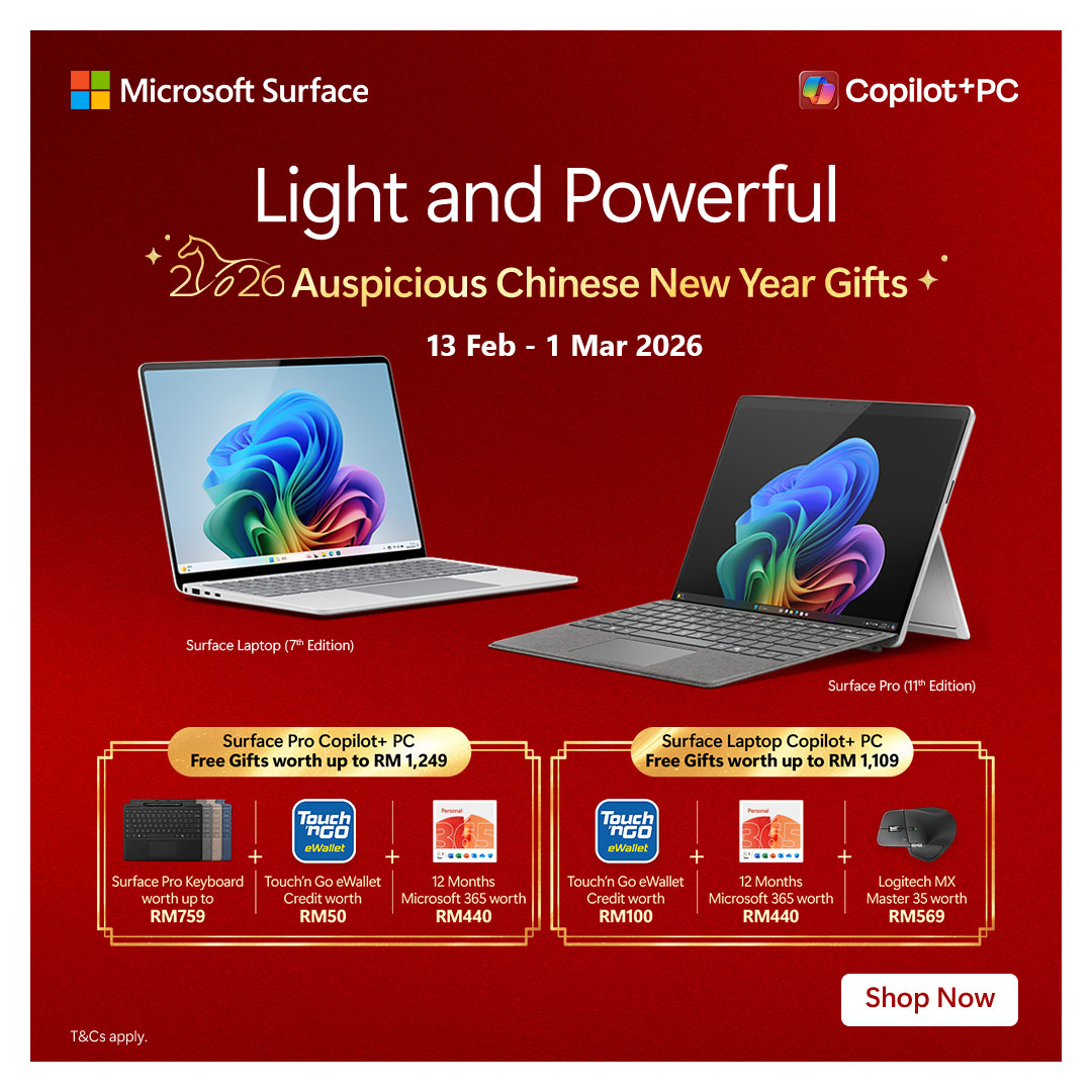 Microsoft Surface Auspicious Chinese New Year Gifts