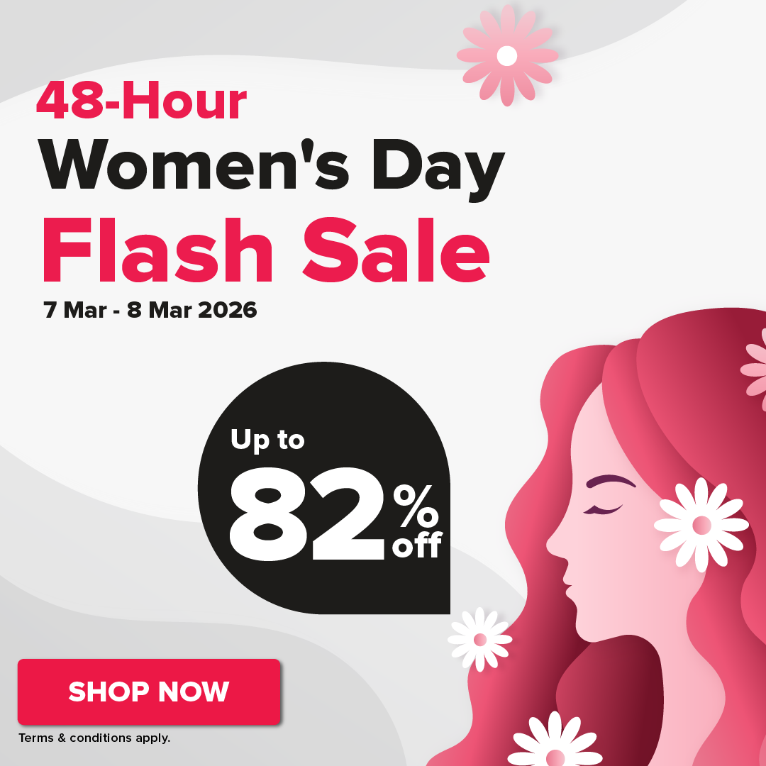 48-Hours Women's Day Flash Sale