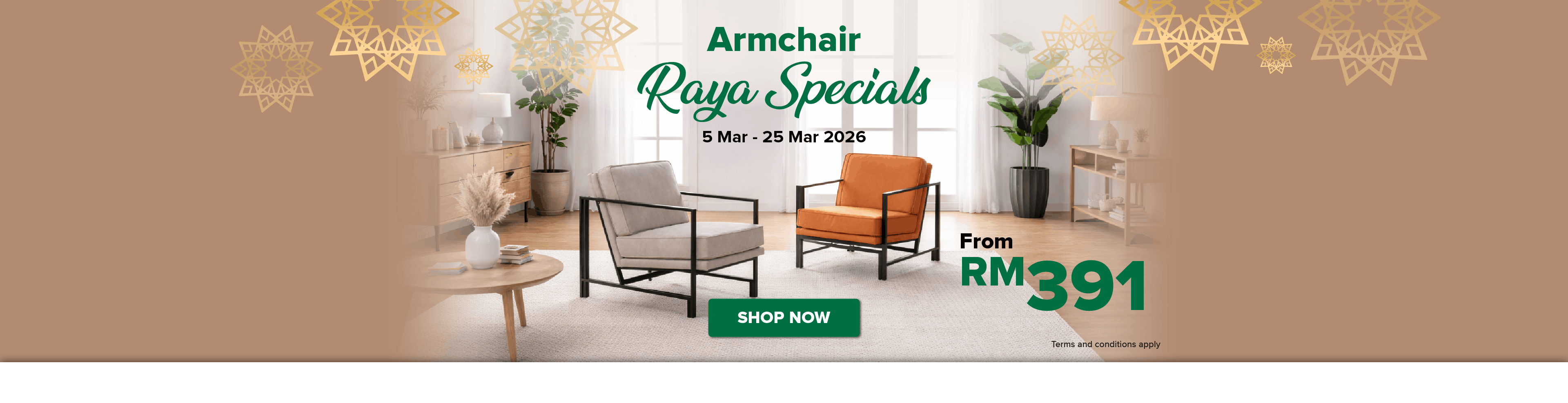 Armchair Raya Specials