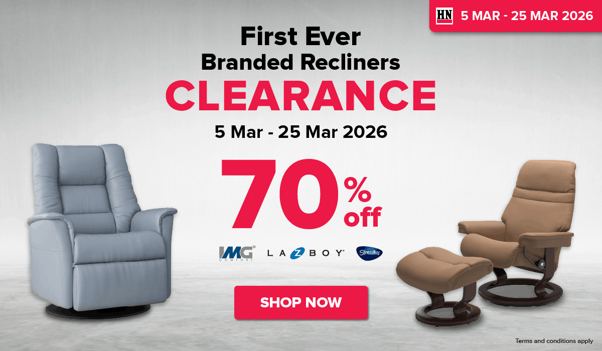 First Ever Branded Recliners Clearance