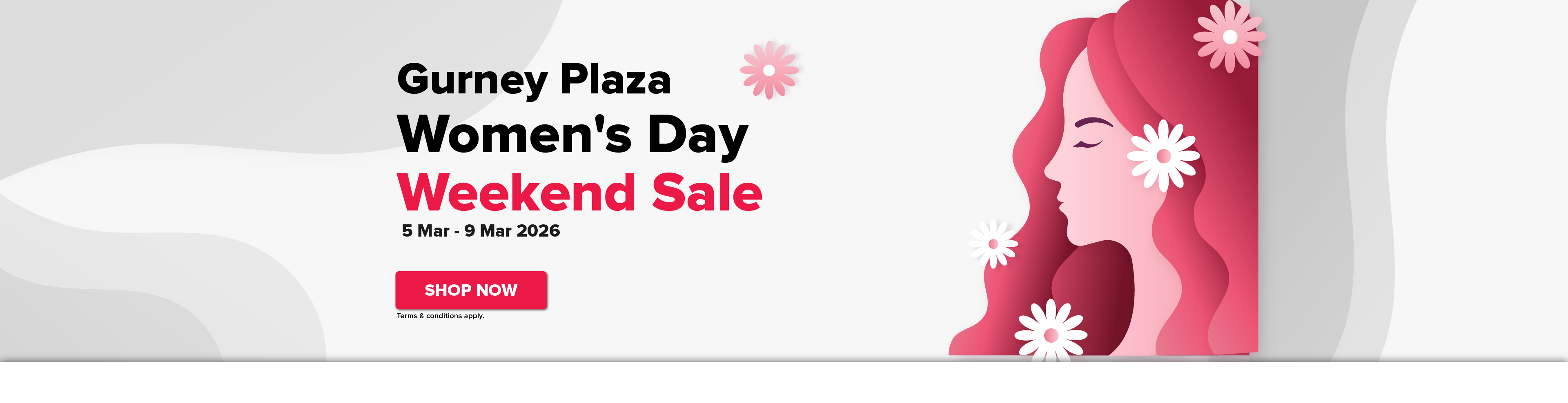 Gurney Plaza Women's Day Weekend Sale