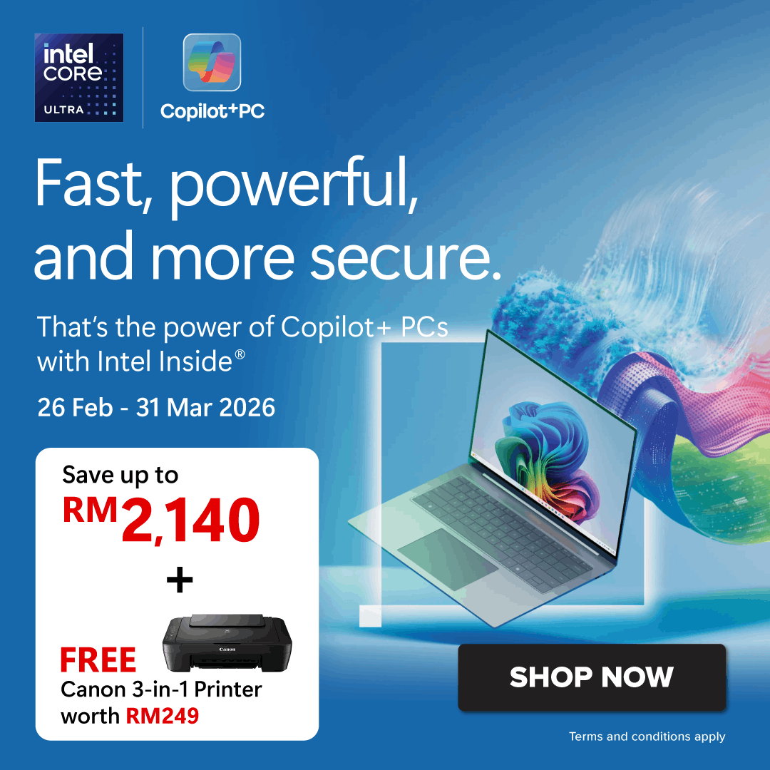 Intel Runs Faster, Looks Sharper, Lasts Longer (26 Feb - 31 Mar 2026) - Homepage Mobile