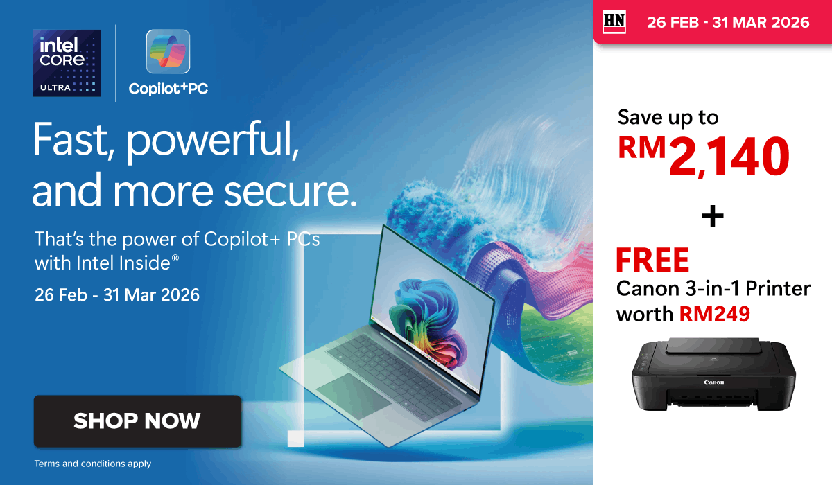 Intel Runs Faster, Looks Sharper, Lasts Longer (26 Feb - 31 Mar 2026) - Promo Banner