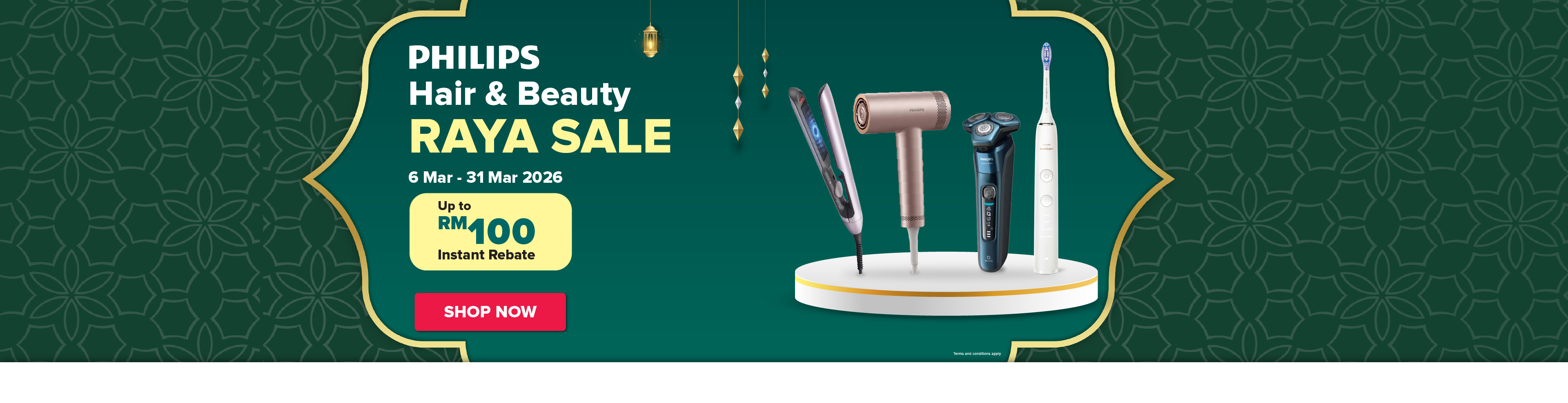 Philips Hair & Beauty Raya Sale