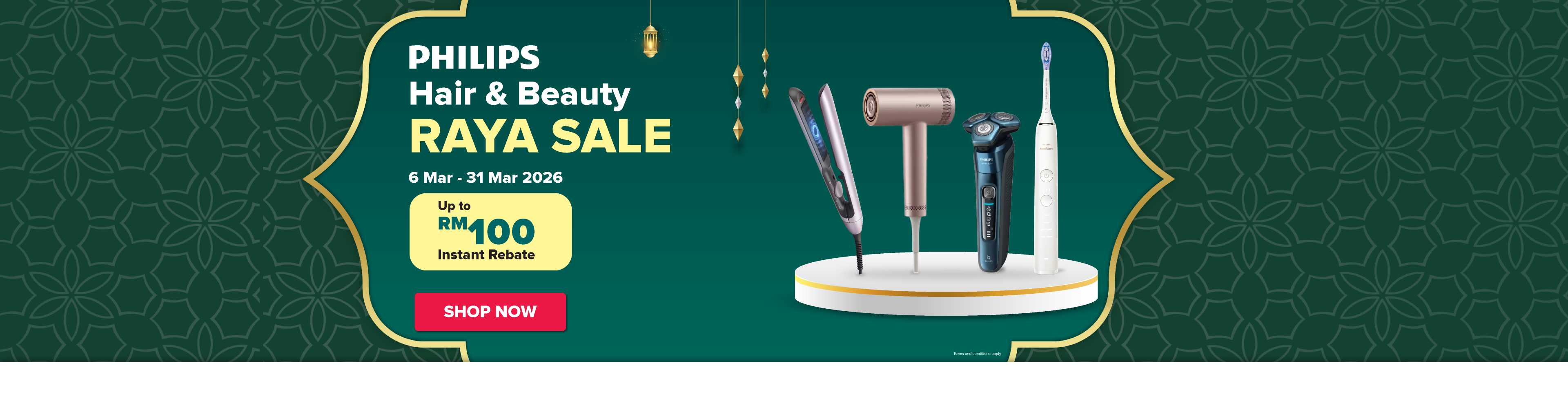 Philips Hair & Beauty Raya Sale