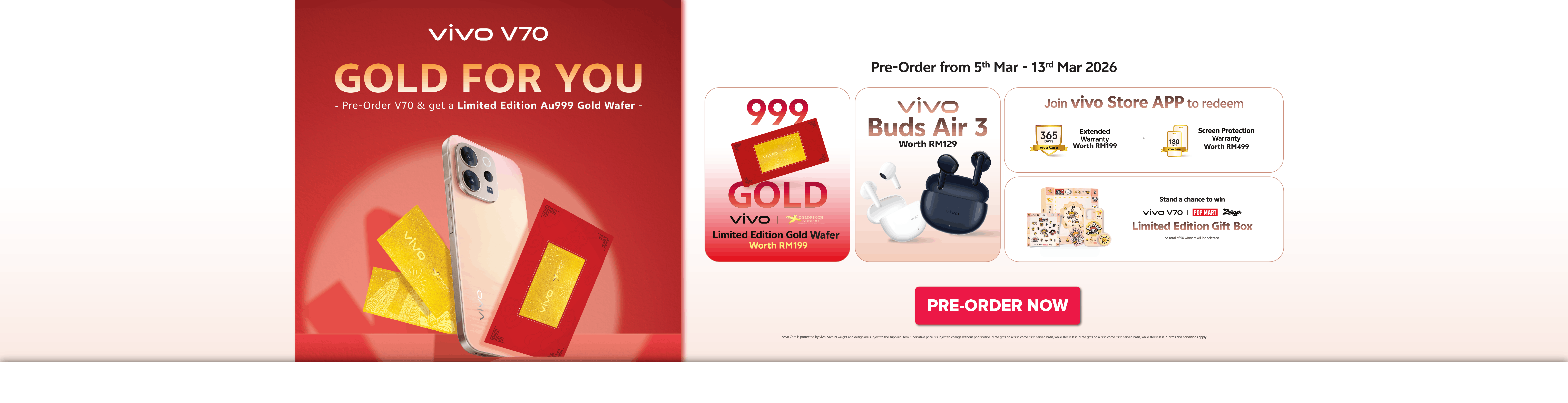 Vivo V70 Series Pre-order