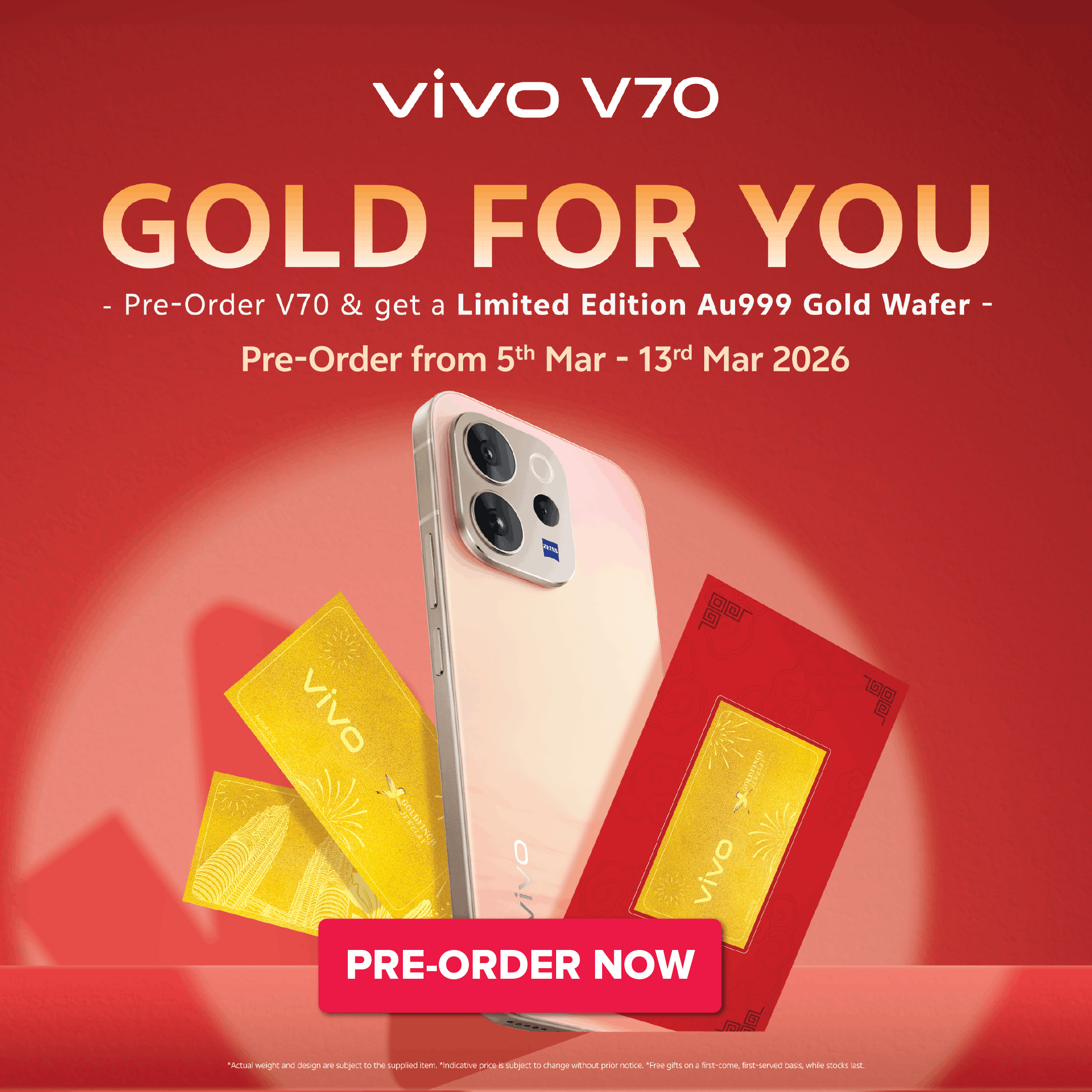 Vivo V70 Series Pre-order