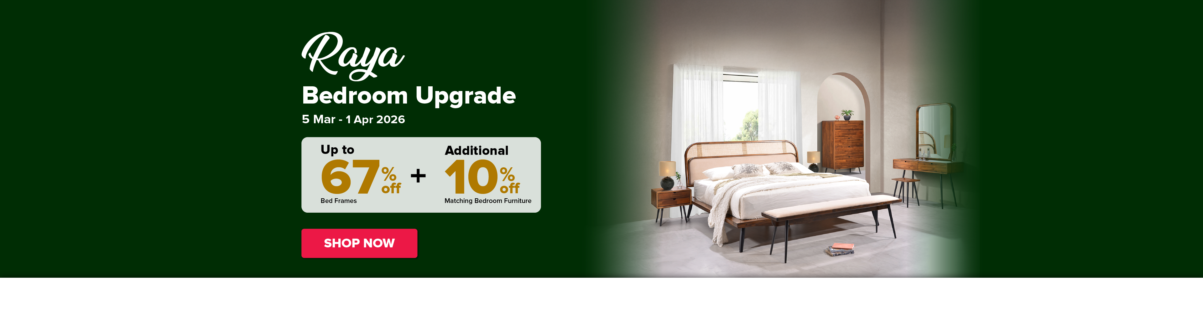 Raya Bedroom Upgrade