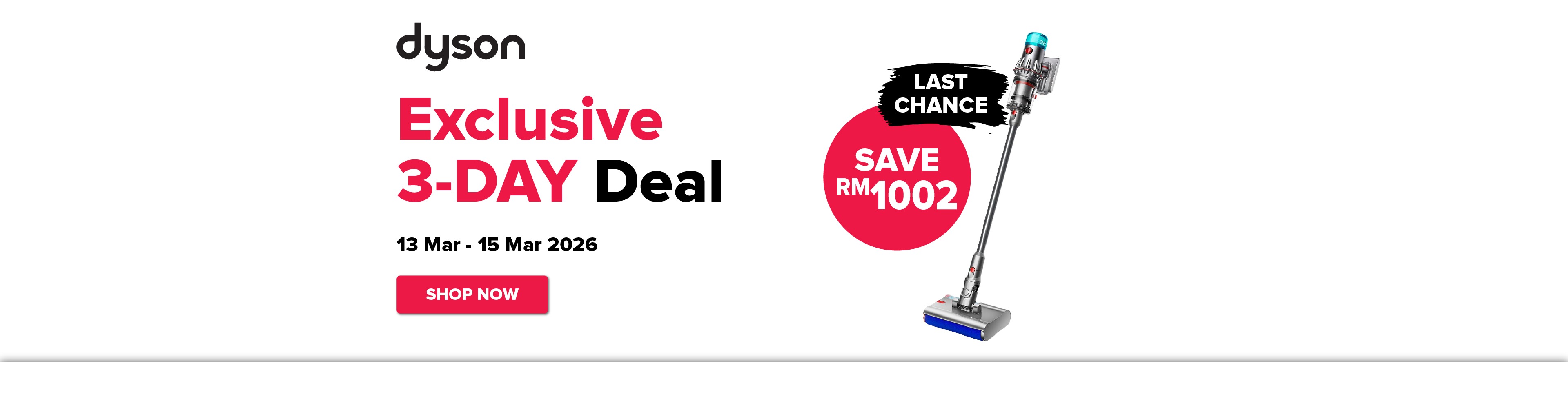 Dyson Exclusive 3-Day Deal