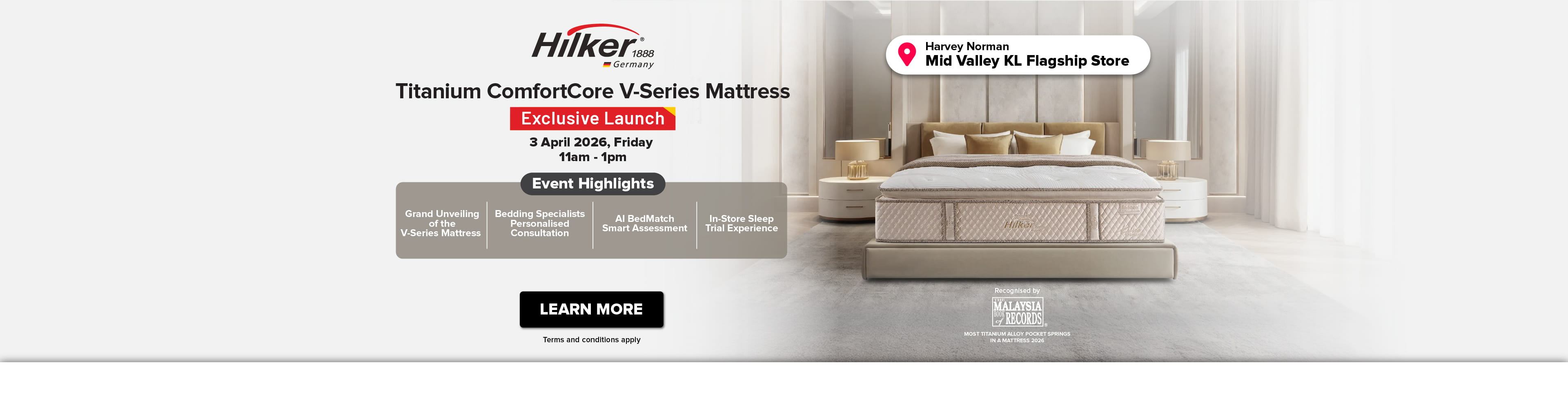 Harvey Norman x Hilker Exclusive Launch