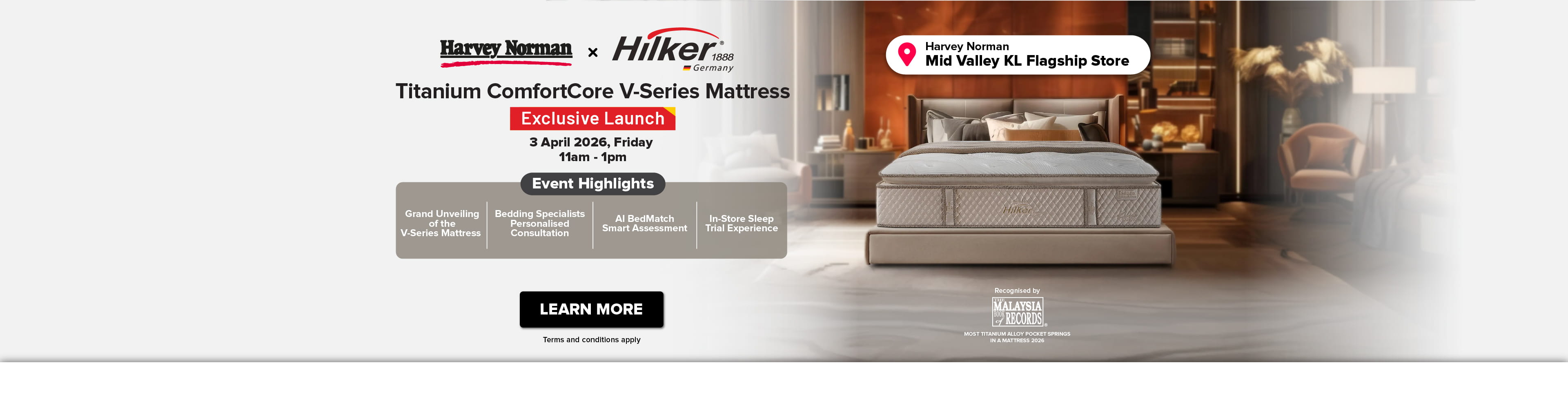 Harvey Norman x Hilker Exclusive Launch