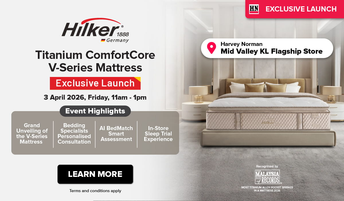 Harvey Norman x Hilker Exclusive Launch
