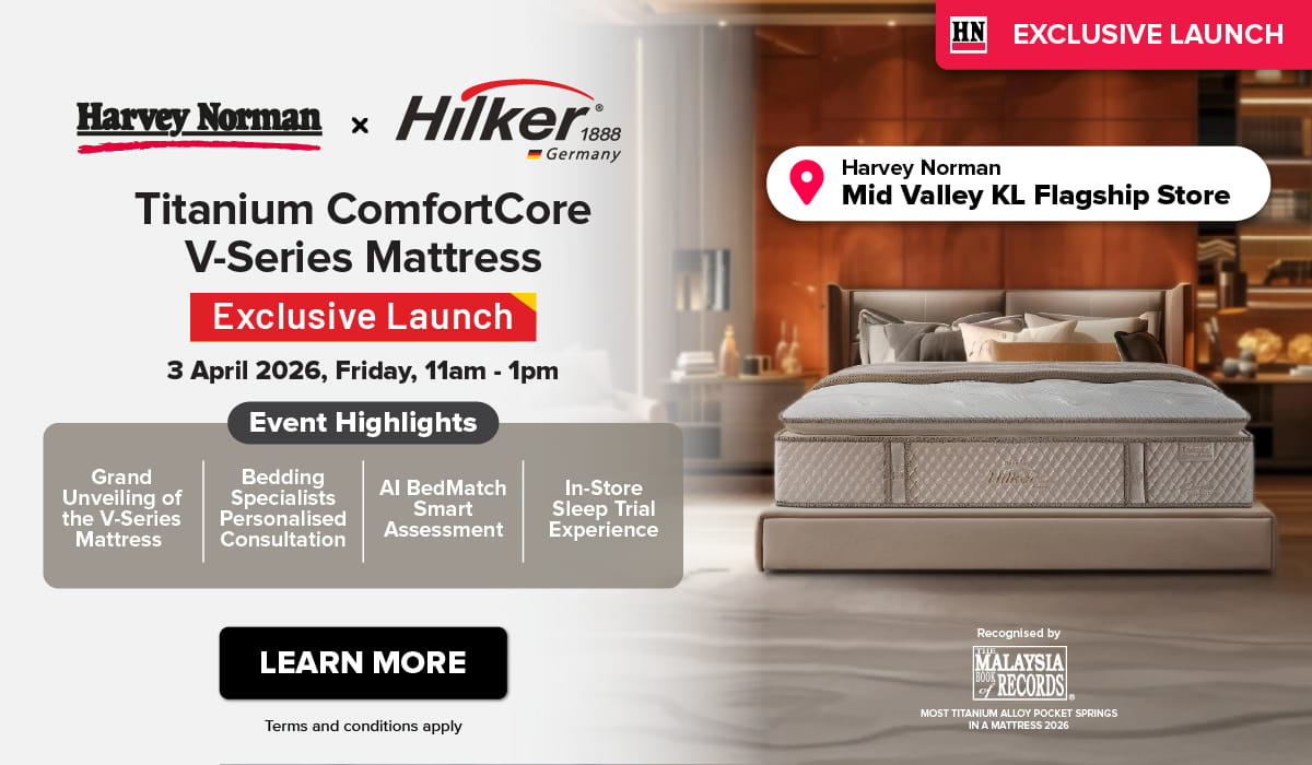 Harvey Norman x Hilker Exclusive Launch