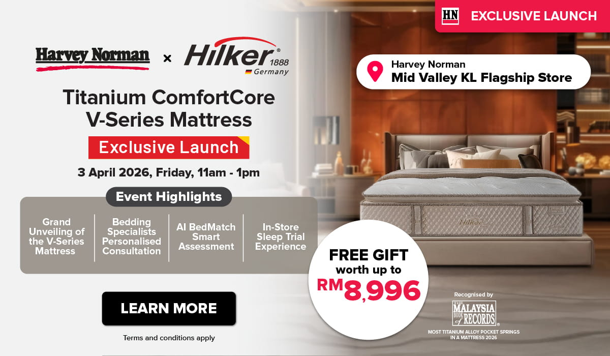 Harvey Norman x Hilker V-Series Exclusive Launch